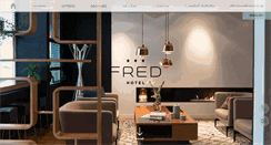 Desktop Screenshot of fred-hotel.com